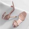 Fashion High Heels Shoes Women Heeled Sandals Square Toe 2025 Trend Dress Open Toe Elegant Pumps Summer New Stilettos Sandalias De Mujer
