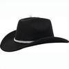 Felt Western Cowboy Hat Sun Hat Summer New Hat Rhinestone Women's Top Hat British Hat
