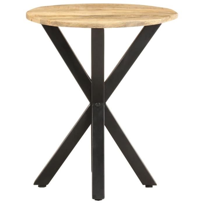 VidaXL Table d'appoint 48x48x56 cm Bois de manguier massif