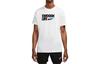 Nike T Shirts Men's White Crew Neck Moderate Straight Fit DD9160-100