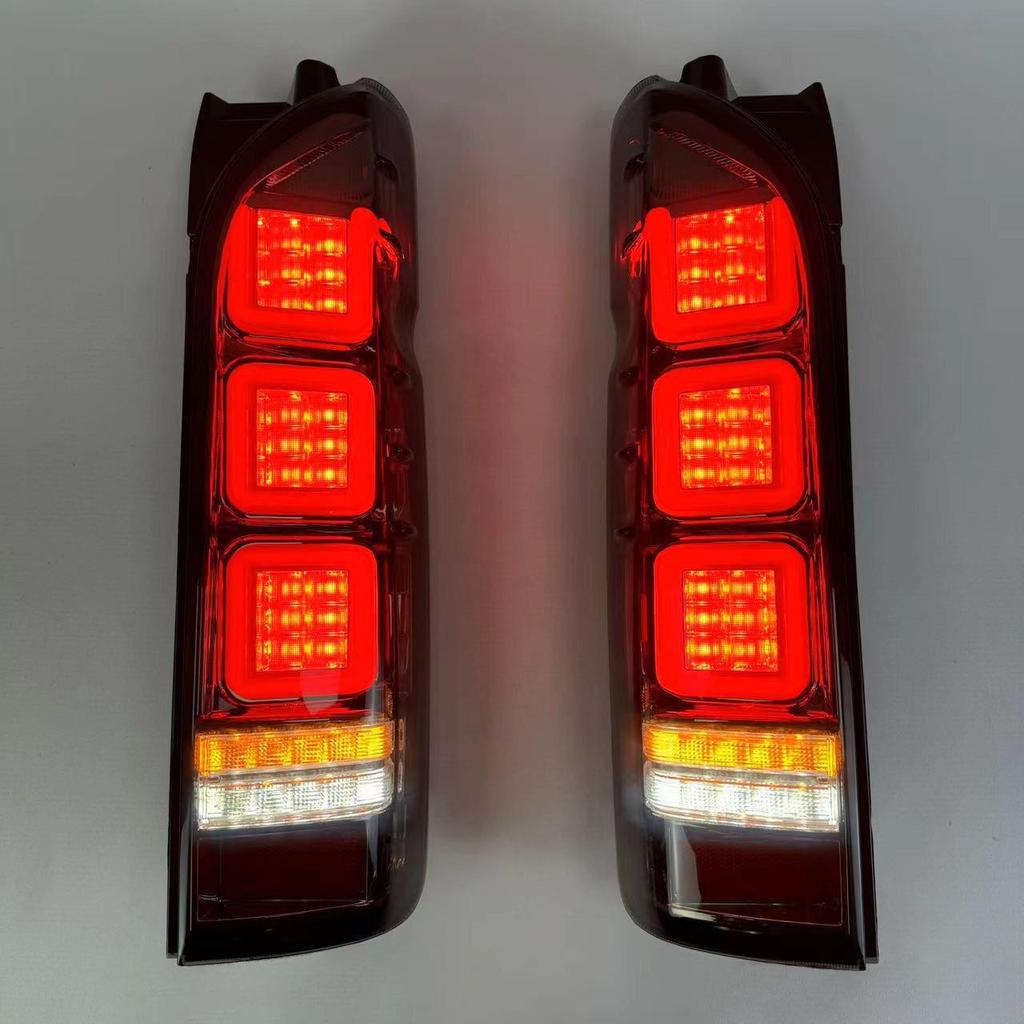 LED Taillights & Sequential Turn Signals for 05-18 Toyota Hiace H200 Series
