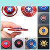 Lebhaft gefärbter Captain America Fidget Spinner mit Hochgeschwindigkeitsrotation zur Stressreduzierung