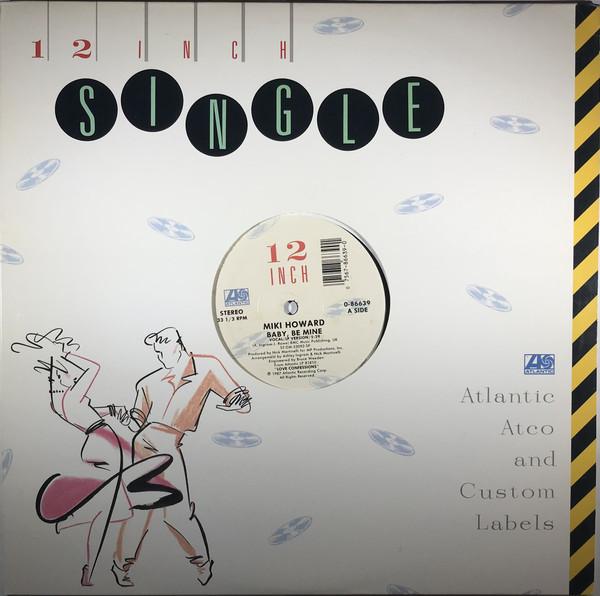 

12inch Record MIKI HOWARD - Baby, Be Mine 086639 Atlantic 1987 US Soul/Funk Used