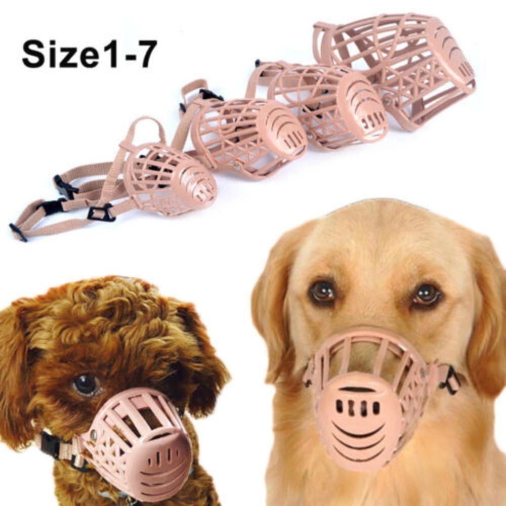 

Plastic Dog Mouth Covers Anti Biting Dog Mask New Pet Protective Mouth Covers