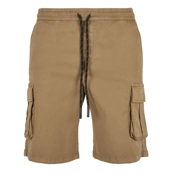 Short Cargo - Urban Classics - Beige Clair - XXL - 98% Coton - Confort Optimal