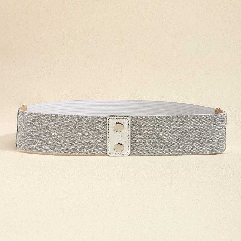 Bright Women Waist Belt Gold Elastic Cummerbunds Simple Waist Corset Belts  Party
