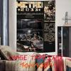 Fashion Roleplaying Adventure Gaming Cool Metro Exodus Serise Tapestry Decoration Bedroom Dormitory Background Cloth Tapestry