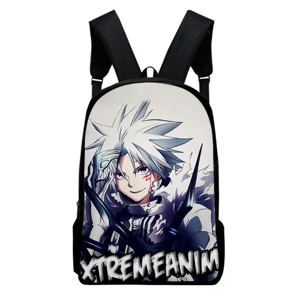Classic Popular Fashion D.Gray-man Notebook Backpacks pupil School Bags 3D Print Oxford Waterproof Boys/Girls Laptop Backpacks