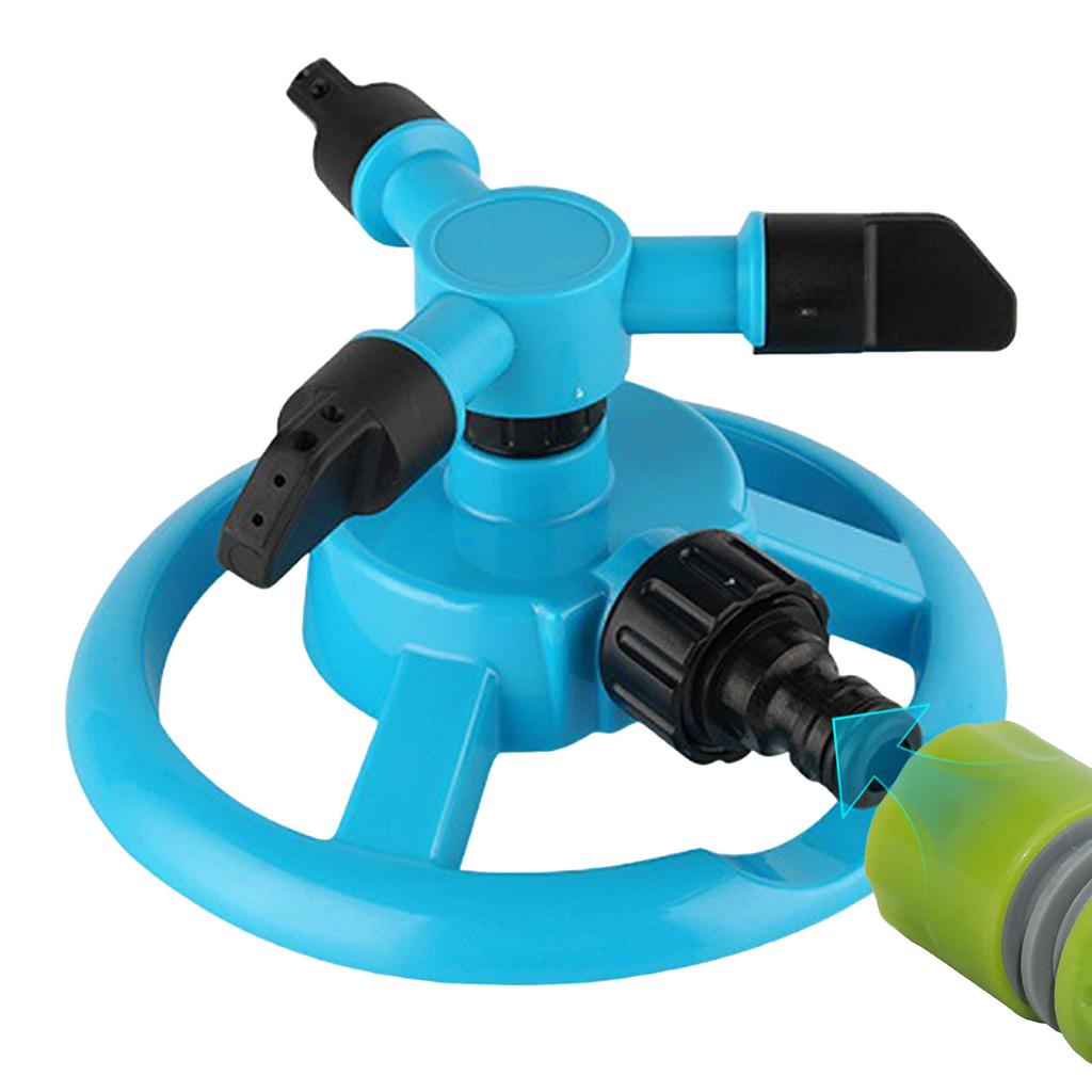 360 Grad Automatischer Sprinkler Verschleißfest Gartenbewässerungssystem Schnellkupplung Rasenbewässerungsdüse Gartenbewässerungszubehör