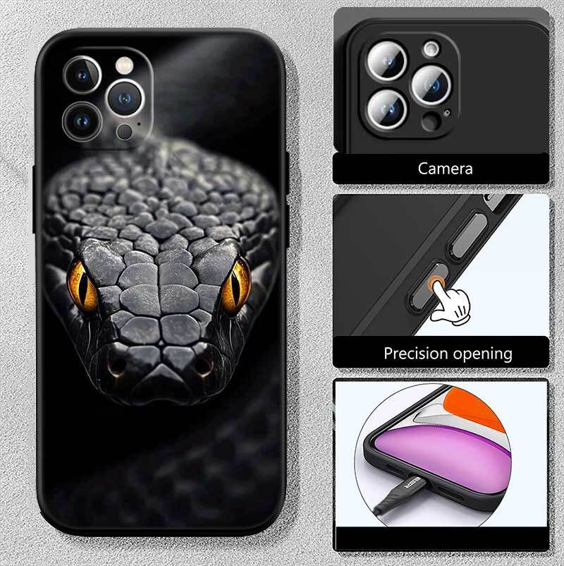 Cobra Snake Phone Case for Redmi Note 12 12S 12C 13 13C 13R 14 14S 14R 14C 11A 13X A3 A3X A4 A5 Pro Max Plus