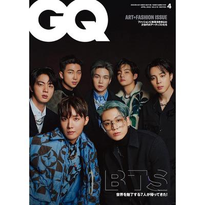 GQ JAPAN April 2022 Issue BTS COVER JAPANESE MAGAZINE USED