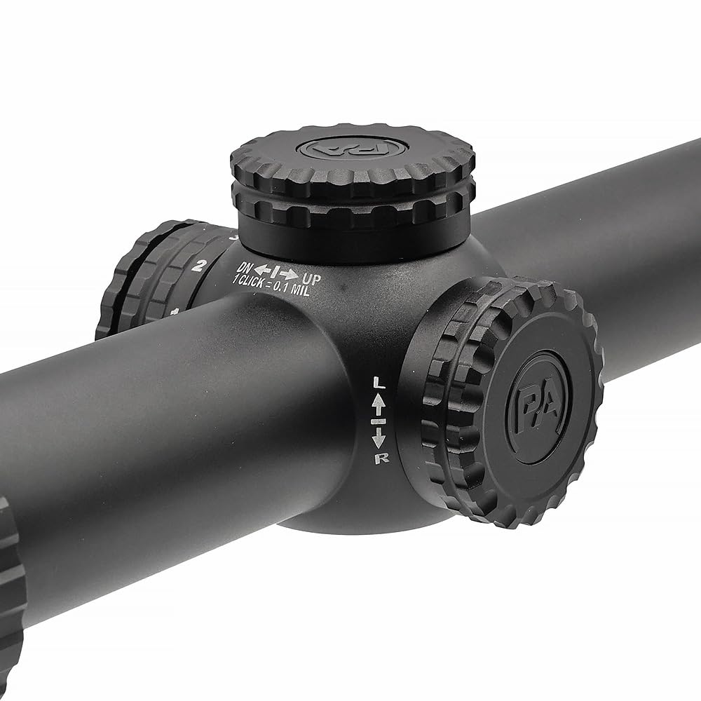 Genuine Primary Arms SLx SFP Gen IV Short Scope Illuminated Aurora Fiber Wire Reticle Red Illuminated LPVO [Good Product] 1-6x24mm 5.56 (with Reticle)