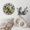 Understated Elegance 25x25cm Wood Wall Clock Impresses Guests