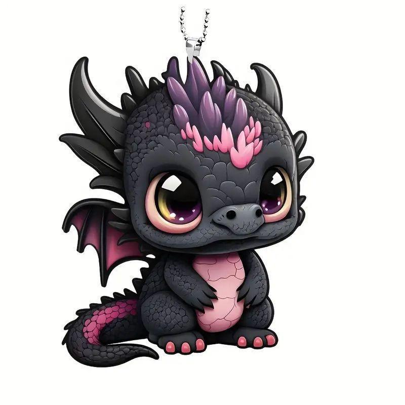 

Автомобильный акриловый причудливый подвесной декор мультяшный аксессуар для дома и рюкзака