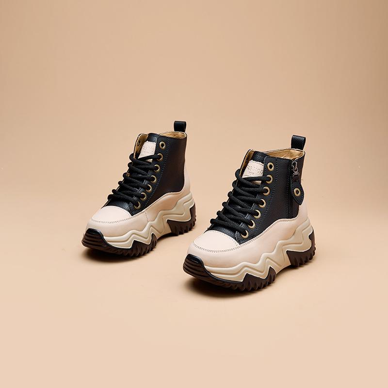Thick-soled heightening dad shoes for women to wear outside autumn and winter new thick-soled children's casual velvet sports women's shoes