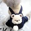 Bear Winter Jumpsuit Jacket Four Legged Jacket Pants Pets Dog Clothes Overalls Four Legged Clothes with Thick Velvet for Warmth