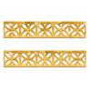 10pcs Building Border Acrylic Mirror Sticker Wall Art Home Removable DIY Decoration Irregular Mirror Wall Stickers Home Decor