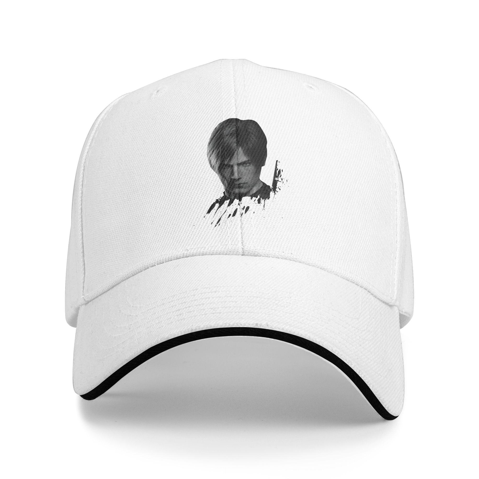 

Leon S Kennedy Residents Evils Sun Baseball Cap Summer Trendy Trucker Hat For Men Women Outdoor Sport Snapback Cap As Picture белый