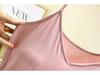 Women's Summer V-Neck Padded Camisole - Slimming Sleeveless Base Layer Top