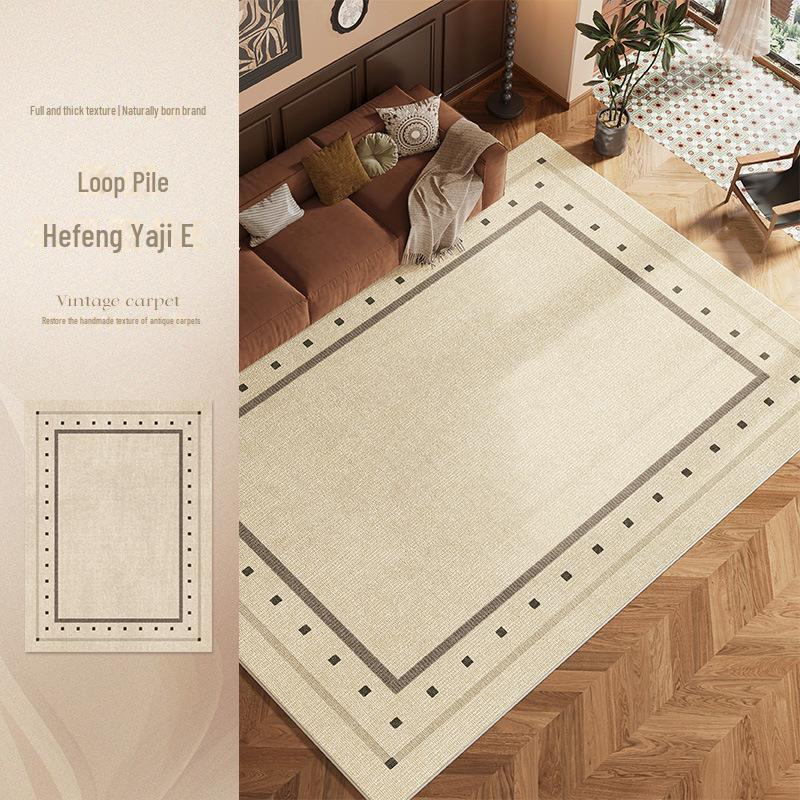 

2024 Роскошный водонепроницаемый и грязеотталкивающий ковер в античном стиле для гостиной и спальни 160x230cm - no shedding