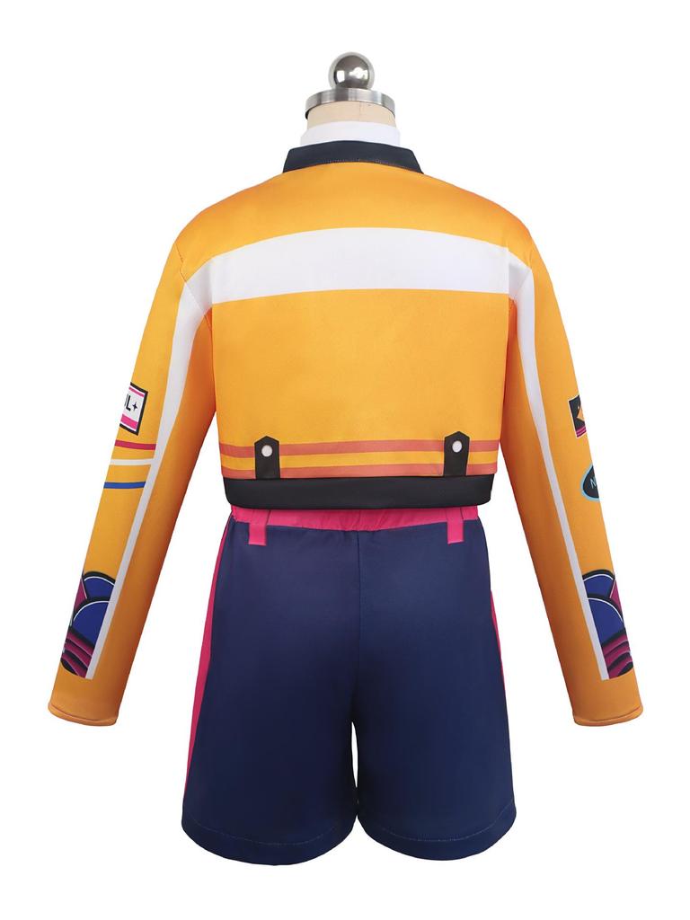 Dětský K-POP Kostým pro Cosplay Lovkyně Démonů - Styl Rumi Šortky a Sukně