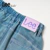 Lee Girls' Lyocell Denim Wide-Leg Pants with Embroidered Logo
