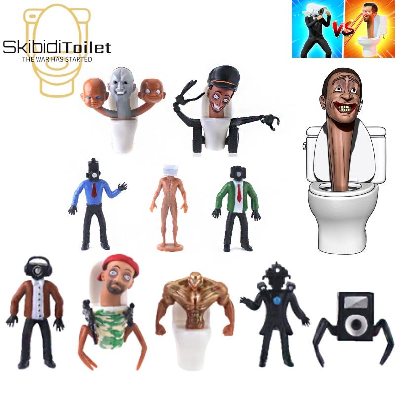 Jiachi Al735790819338 Toilet Man And Surveillance Man Toy Building Blocks Titan Sound Man Action Figure