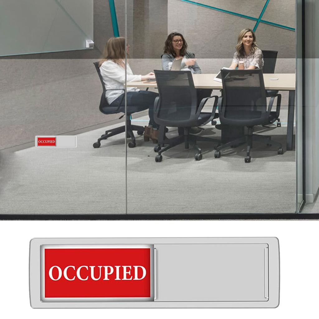 Convenient Room Status Indicator Occupied/Vacant Door Signs Avoid Disturbances Do Not Disturb Sign Room Status Sign