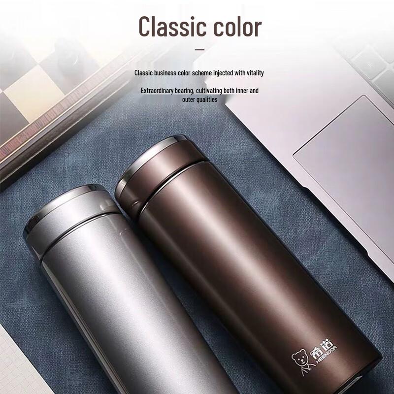 Heenoor 360ml Portable Vacuum Insulated Tea Mug