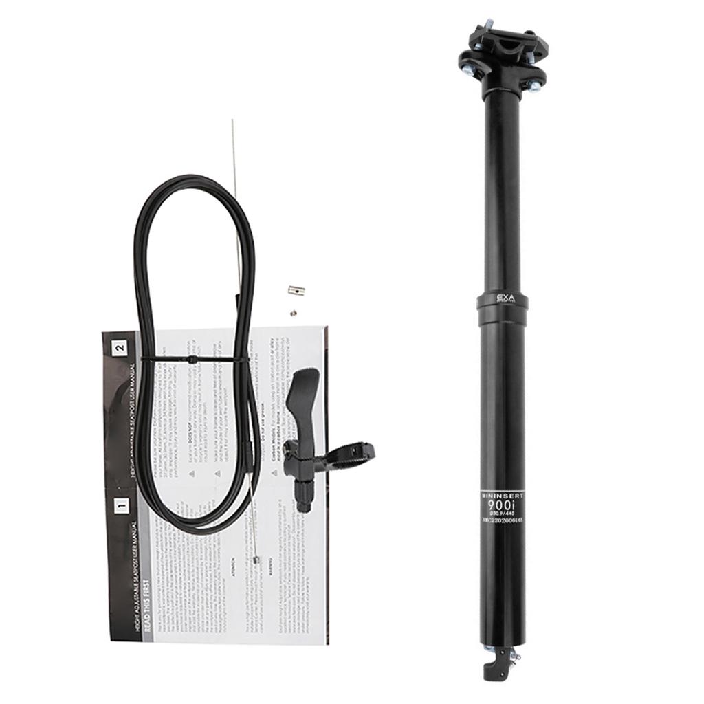 Mountain Cycling Seatpost with Adjustable Height Cable Controlled Hydraulic Seatpost Remote Internal Inner Cable