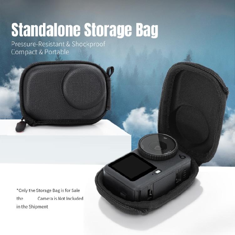 Portable Hard Case Carrying Storage Bag for ACTION 6 Camera for Travel Home Office, Case Only