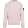STONE ISLAND Solid Color Logo Crew Neck Long Sleeve Sweatshirt Men Sweatshirt Pink K1S156100020S0060-V0182