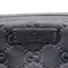 Gucci GG Business Bag 201480 Briefcase Black Sima Leather Mens Used