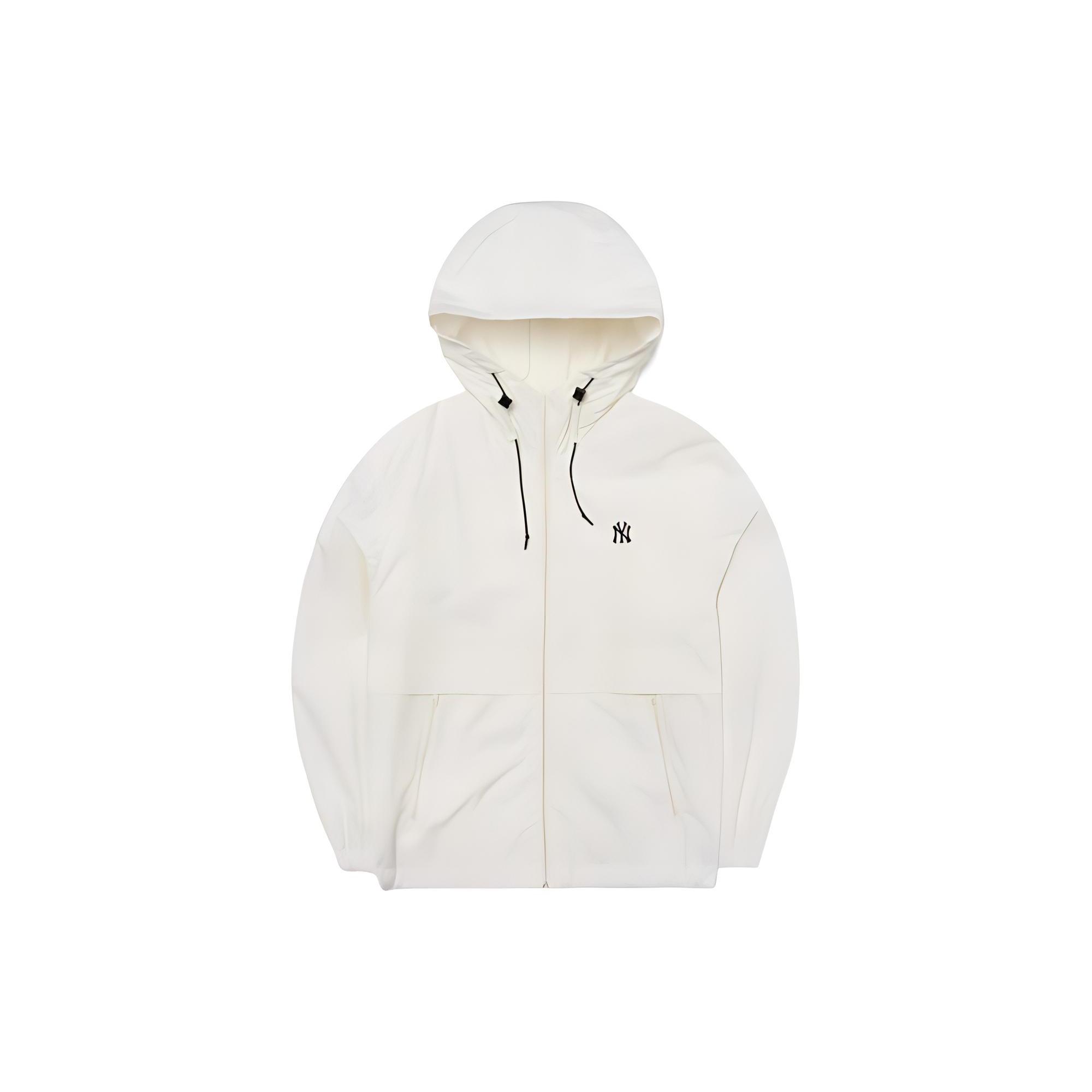 

New MLB Base Logo Jackets Unisex White 3AWJB0121-50IVS S