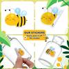 DIY Bee Stickers Waterproof Decoration Sticker Guitar Sticker  Decor for Water Cup Computer