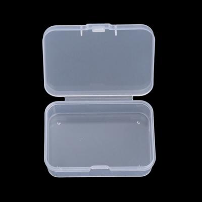 2 Stücke Transparente Aufbewahrungsbox Quadratisch Kleinteile Koffer Verpackungsboxen Schmuck Perlen Behälter Kleinigkeiten Organizer Angelutensilien