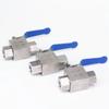 1/4" 3/8" 1/2" 3/4" BSP Female 304 Stainless Steel Ball Valve Hight Pressure 4576 PSI