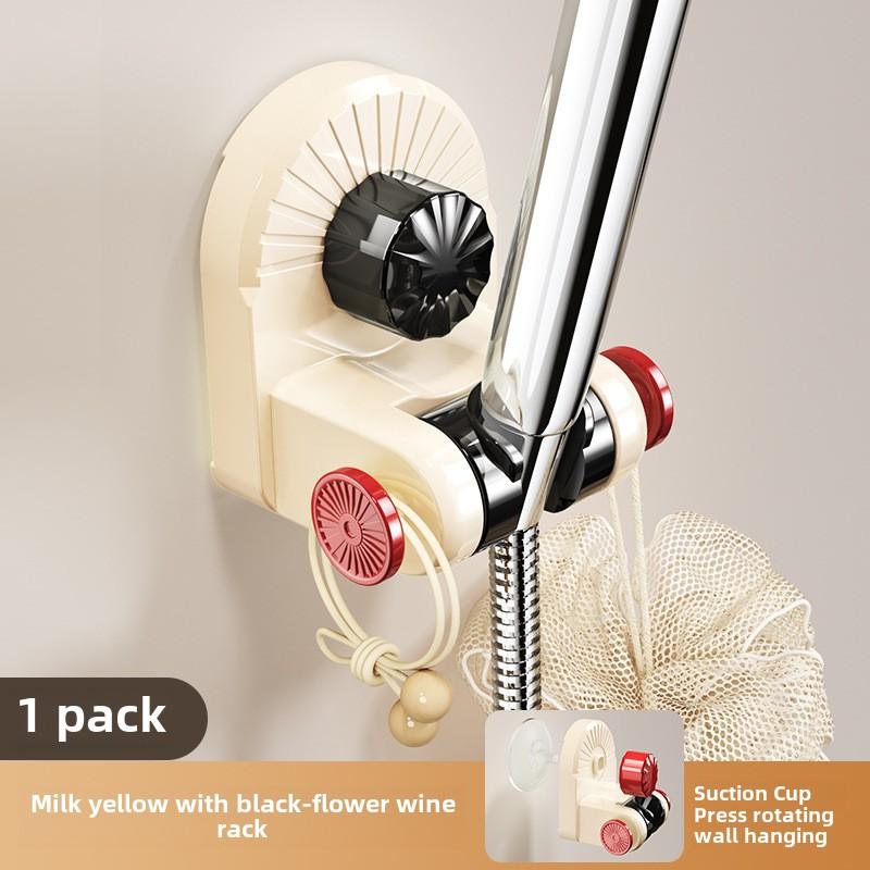 Regulowany uchwyt na słuchawkę prysznicową, przyssawka, samoprzylepny uchwyt prysznicowy, bez wiercenia, stojak na słuchawkę prysznicową do łazienki, uniwersalny prysznic