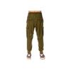 Y-3 FW22 Solid Color Drawstring Cargo Pants Men Pants Green HT4476