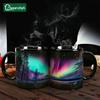 Northern Lights Series Temperature Sensitive Color Changing Ceramic Mug Coffee Milk Cup Breakfast Cups Household Drinkware