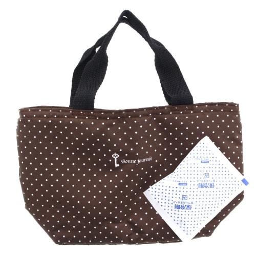 Torne Insulated Lunch Bag, Brown, Approx. 16 x 26 x 10 cm