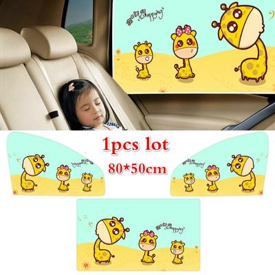 1 Unidad Cubierta Universal Parasol para Coche Cubierta Parasol para Bebé Niños Dibujos Animados Visera Ventana Lateral Coche Sol
