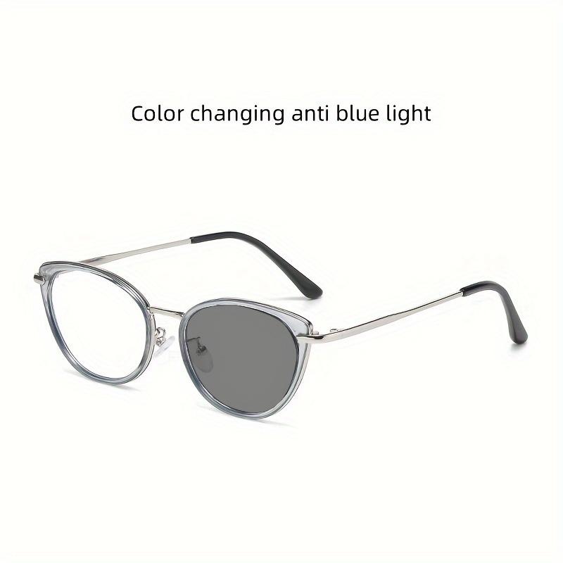 Trendy Blue Light Blocking Glasses Stylish Round Square Frame Designer Eyewear For Office Study Night Driving Filter Glasses
