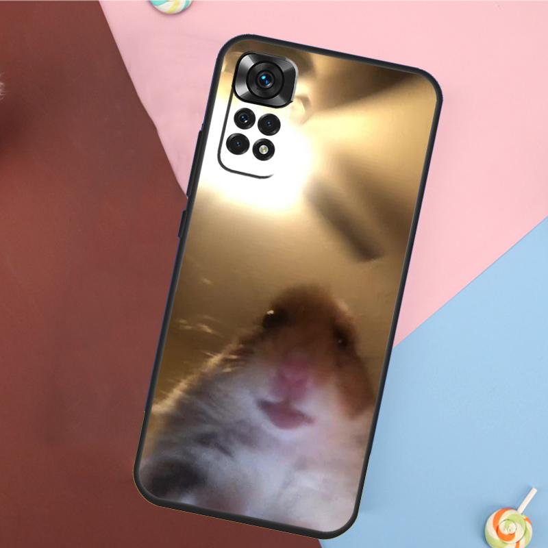 Cute Lovely Pet Hamster Cover For Xiaomi Redmi Note 14 13 Pro 12 11 9 10 9S 10S 11S 12S Redmi 14C 10C 12C 13C Case