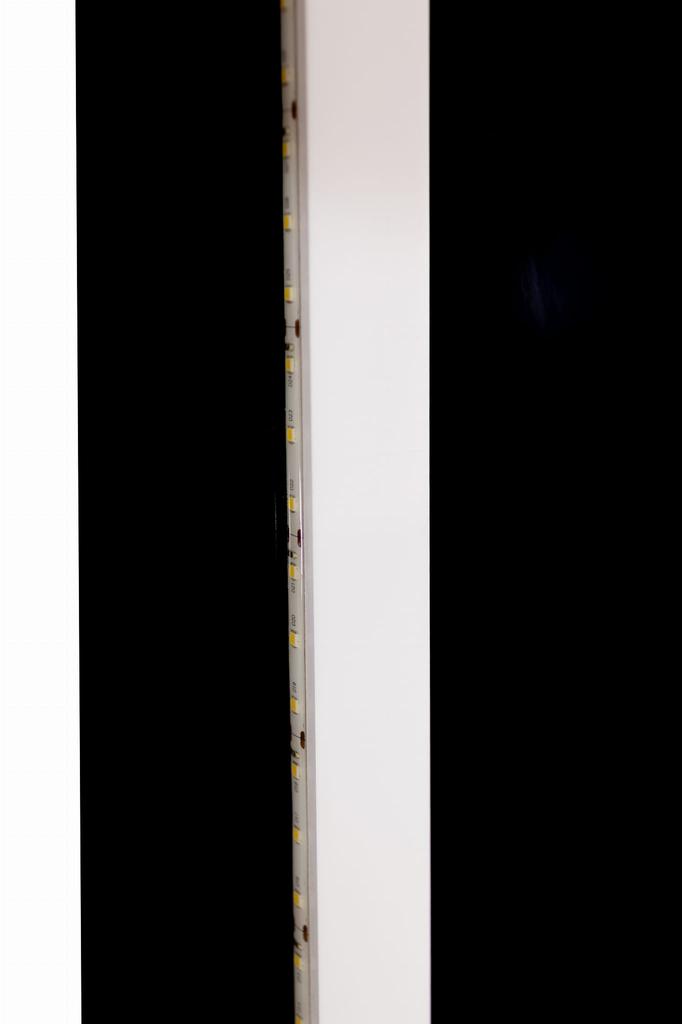 LED Illuminated Mirror Luna Semi-oval 50X90