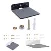 Shock-absorbing Wall Ceiling Mount Bracket for Speaker Accessories White/Black Audio Bracket Organizer Space Saving