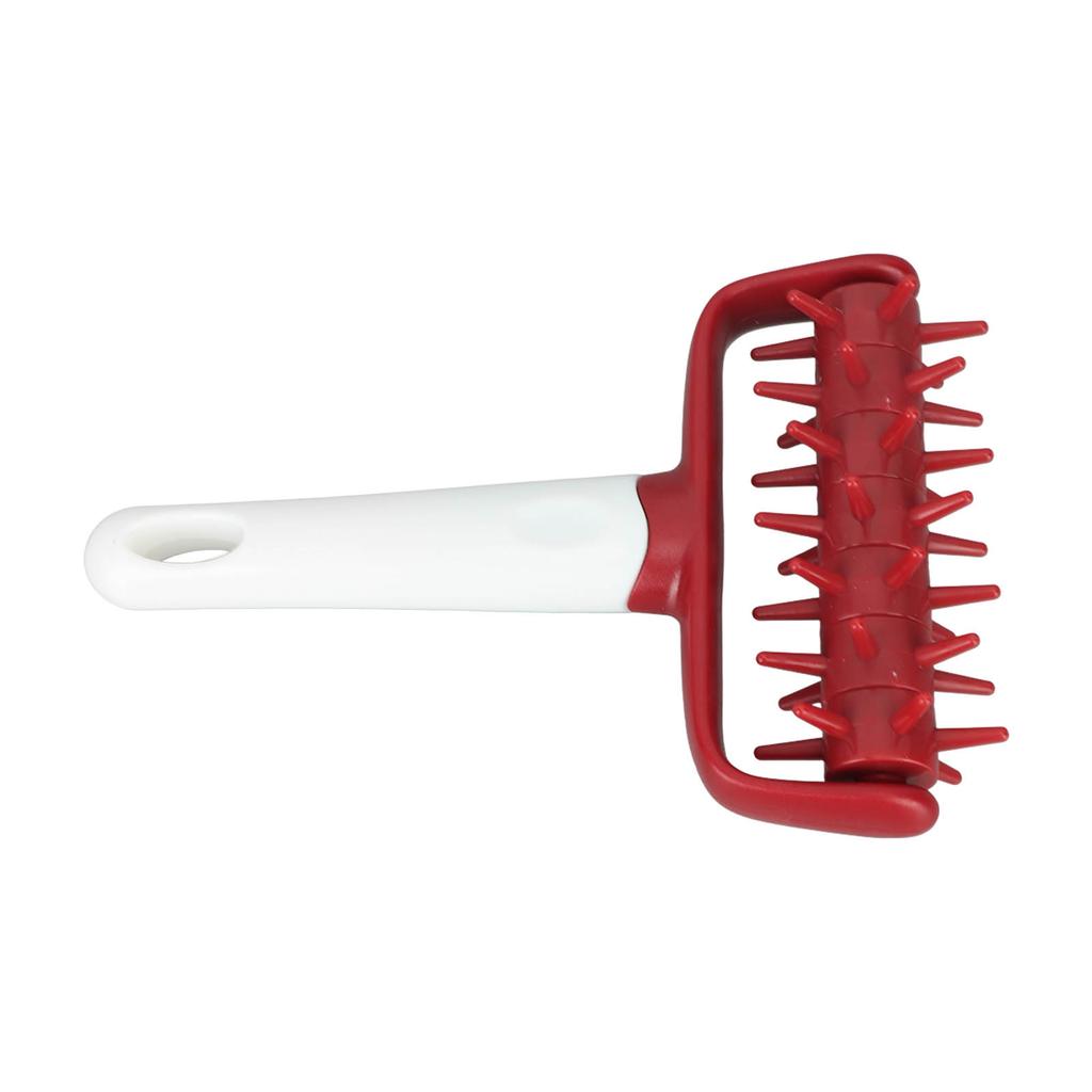 Wałek do nakłuwania ciasta na pizzę Zapobiega powstawaniu pęcherzy Gęste narzędzie do nakłuwania pizzy z kolcami do kuchni domowej