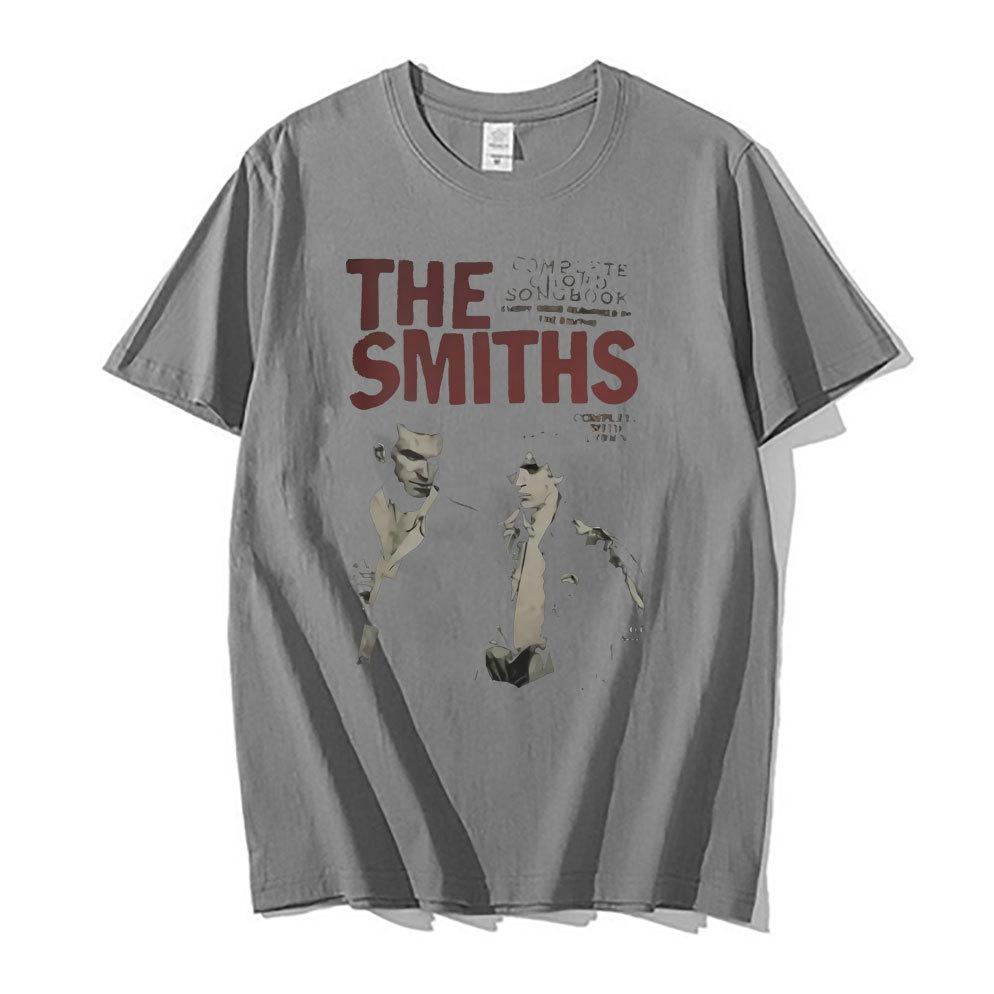 The Smiths Vintage Print Y2k T Shirt Man Pure Cotton T-shirt