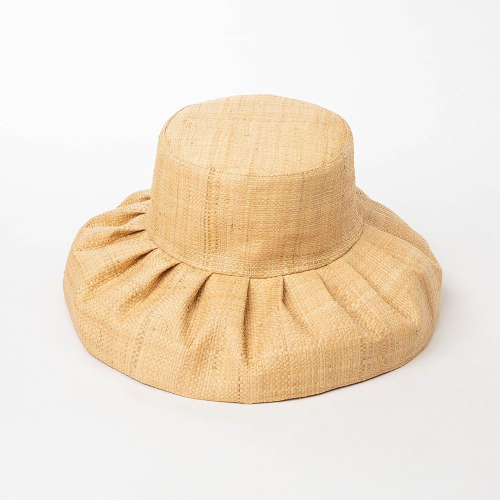 

European American Ins Blogger Fashion Summer Hepburn Raffia Grass Sunhat Women Beach Wide Brim Bow Basin Hat High-quality Fedora 54-58cm