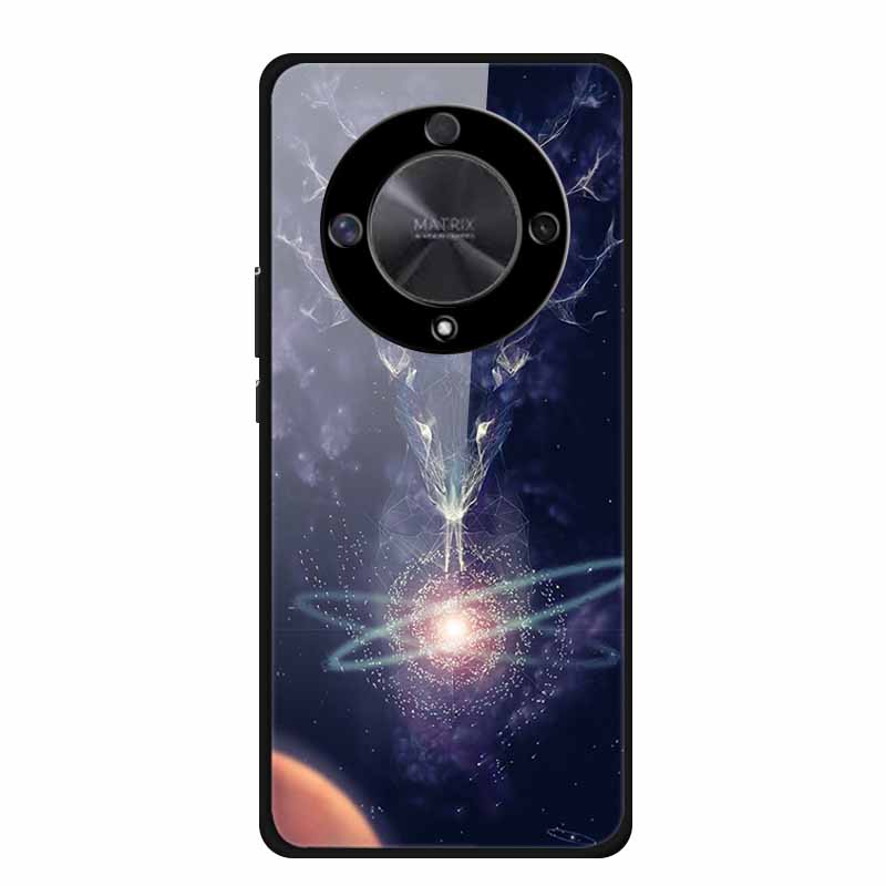 For Honor X9B Case X9A 5G Luxury Tempered Glass Hard Back Cover for Honor X9A 5G Phone Cases Fundas Honor x 9B X9 B 5G X 9A X9 A